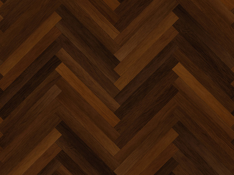 Seamless reddish brown herringbone texture parquet wood floor