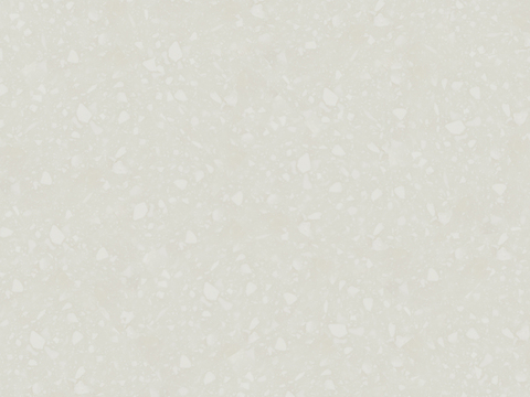 Seamless Arctic creamy-white terrazzo