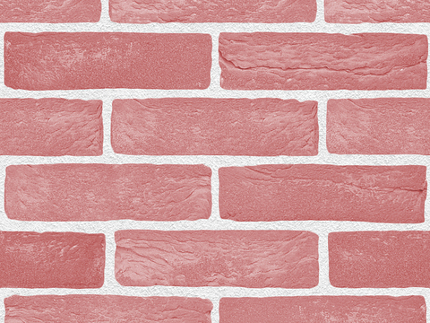 Seamless red brick wall exterior wall ground