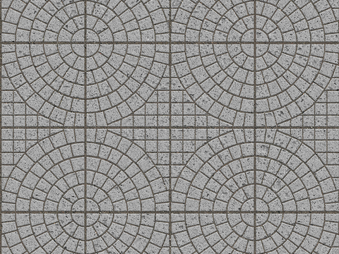 Seamless goose soft stone patchwork floor tile sidewalk road ground square paving