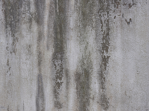 Seamless gray dirty old concrete cement wall