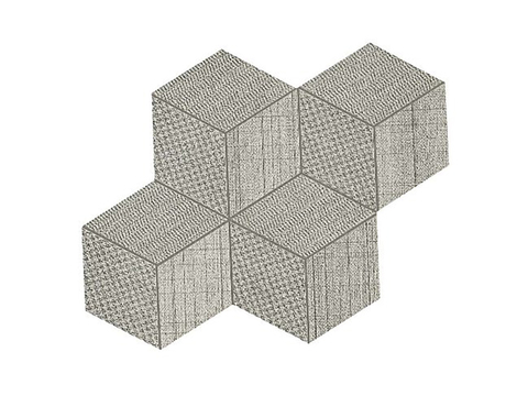 Grey Art Hexagonal Tile