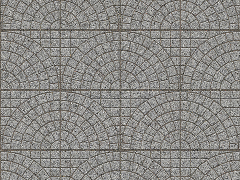 Seamless goose soft stone patchwork floor tile sidewalk road ground square paving