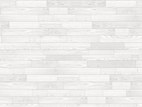 Seamless white parquet wood composite floor