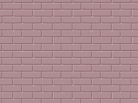 Seamless red brick wall exterior wall ground