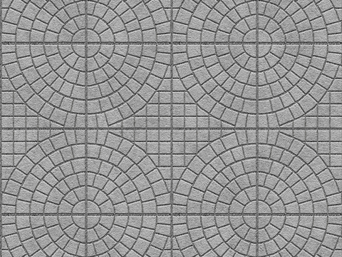 Seamless goose soft stone patchwork floor tile sidewalk road ground square paving