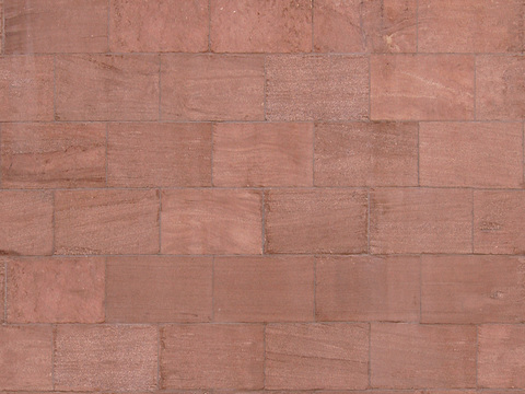 Seamless red brick wall culture stone rock wall