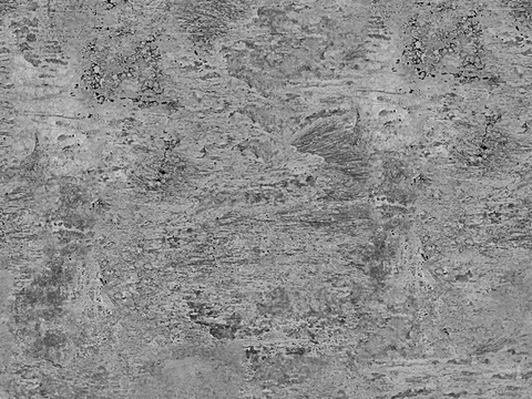 Seamless gray dirty old concrete cement wall