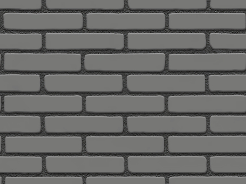 Seamless gray brick wall exterior wall ground