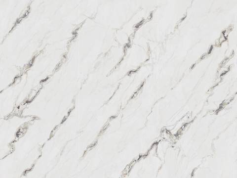 Modern Fendi White Marble Rock Slab