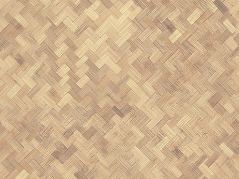 Woven wood-grain brick