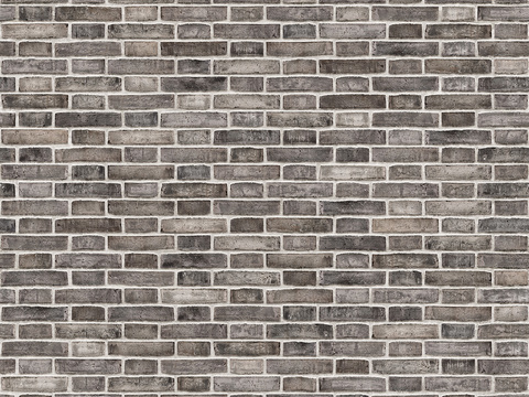 Seamless gray green brick wall outdoor wall ground