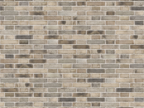 Seamless gray green brick wall outdoor wall ground