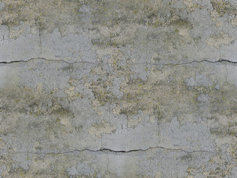 Seamless gray old damaged micro-cement texture paint latex paint exterior wall paint