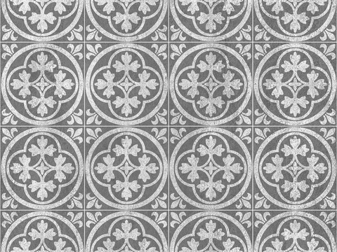 Seamless Retro Cement Concrete Stone Geometric Patchwork Pattern Tile Tile Floor Tile Wall Tile