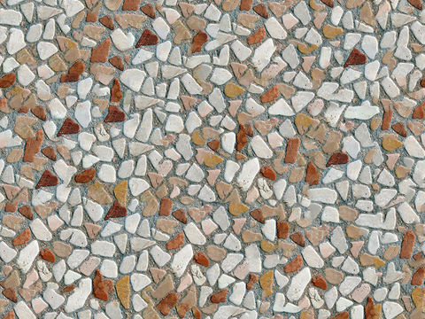 Seamless gray goose soft stone gravel sidewalk road ground street square paving