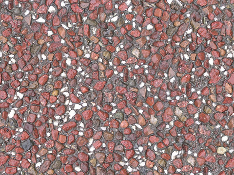 Seamless gray goose soft stone gravel sidewalk road ground street square paving