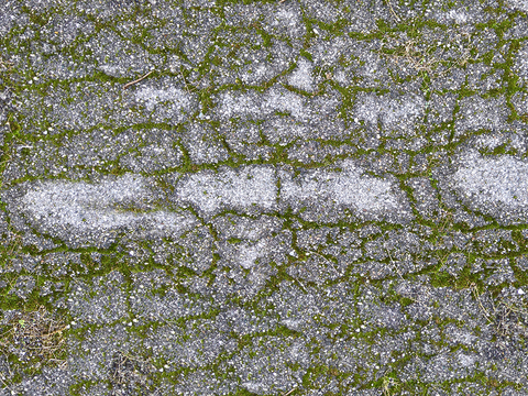 Seamless gray cracked cement asphalt asphalt road ground road road