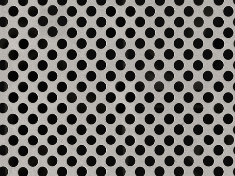 Seamless black gray hollow punching plate perforated metal plate aluminum plate