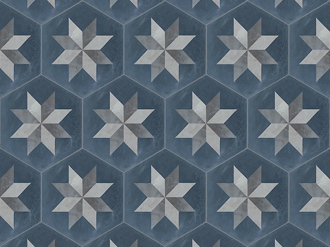 Seamless retro hexagonal marble stone geometric patchwork pattern ceramic tile tile antique tile floor tile wall tile