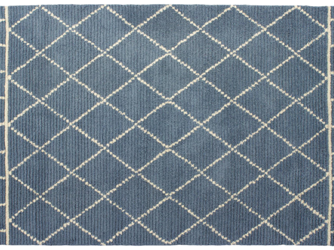 Buckle-free modern simple pattern carpet