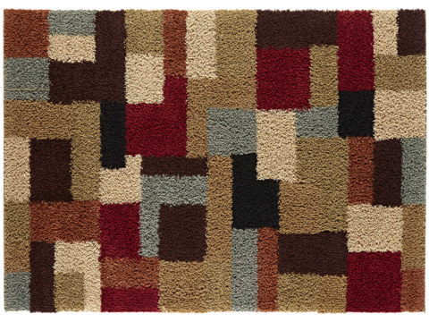 Buckle-free modern simple pattern carpet