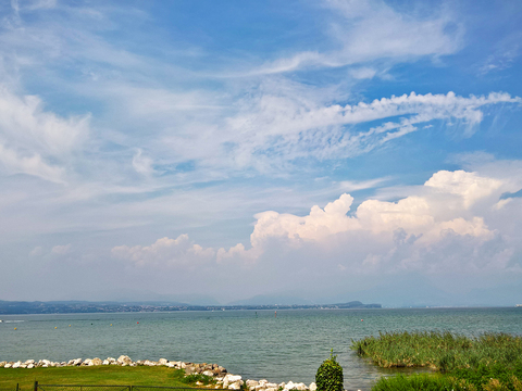 Lake surface sea landscape landscape