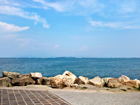 Lake surface sea landscape landscape