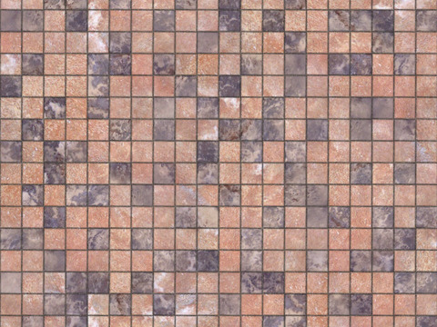 Seamless granite stone geometric parquet floor tile sidewalk road ground square tile