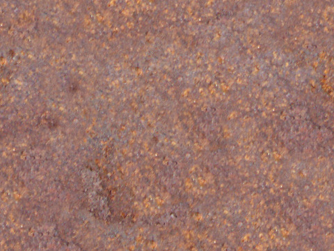 Seamless aged rusty stainless steel sheet metal