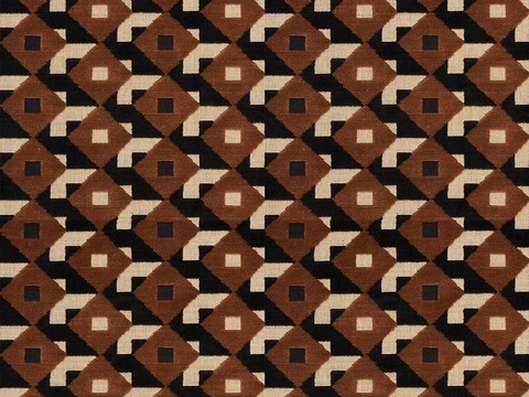 Seamless Modern Middle Dark Geometric Pattern Flannel