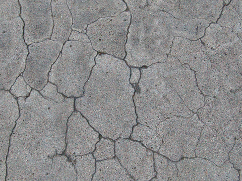 Seamless gray old damaged concrete cement wall ground