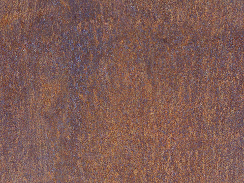 Seamless aged rusty stainless steel sheet metal