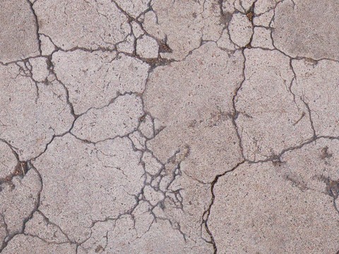 Seamless gray old damaged concrete cement wall ground