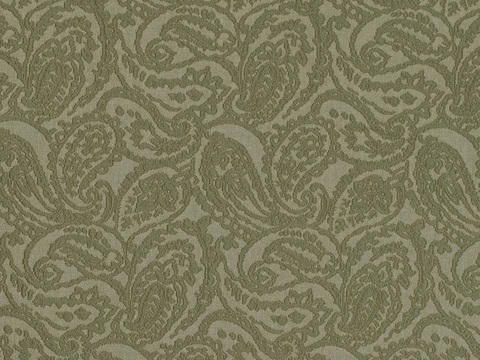 green pattern cloth