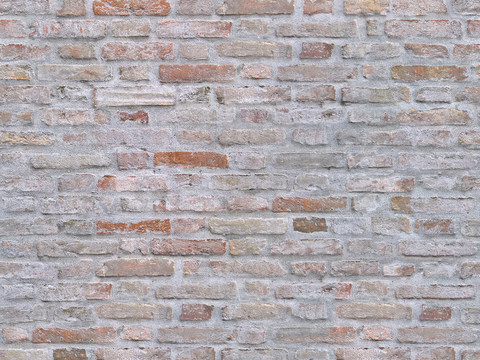 Seamless aging old red brick wall outdoor wall tiles