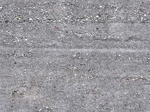 Seamless concrete cement building wall