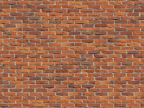 Seamless aging old red brick wall outdoor wall tiles