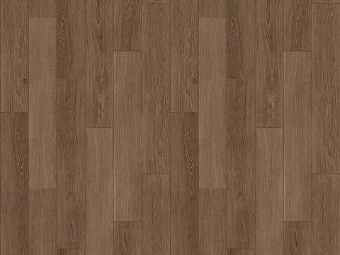 Seamless walnut wood flooring