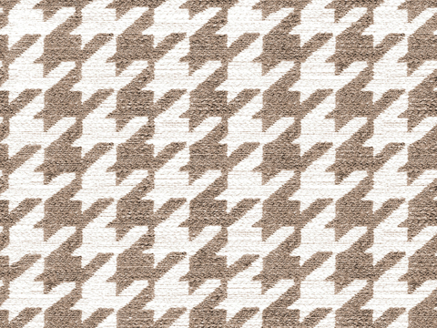 Seamless Houndstooth Pattern Knitted Cloth Fabric