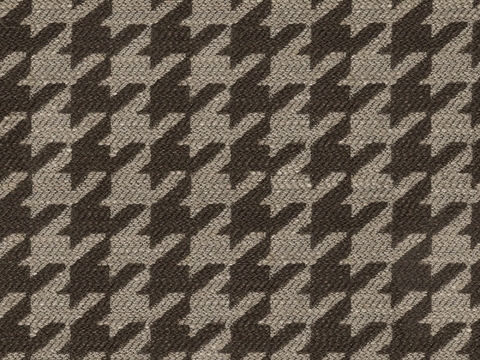 Seamless Houndstooth Pattern Knitted Cloth Fabric