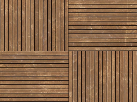 Seamless outdoor balcony parquet wood veneer wood patchwork preservative wood floor