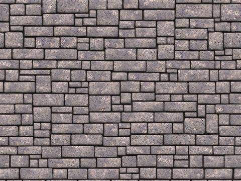 Seamless Grey Outdoor Architecture Culture Stone Rock Stone Block Stone Wall Tile Wall Floor