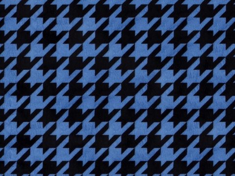 Seamless Houndstooth Pattern Knitted Cloth Fabric