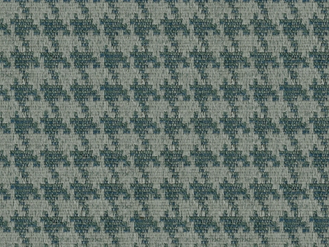 Seamless Houndstooth Pattern Knitted Cloth Fabric