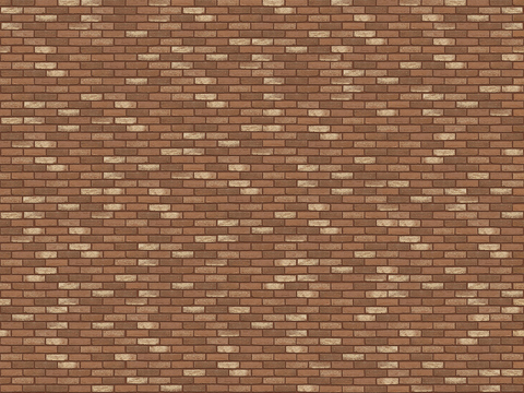 Seamless red brick wall outdoor wall ground