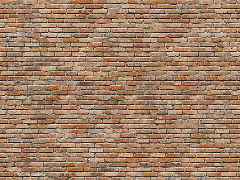 Seamless aging old red brick wall outdoor wall tiles