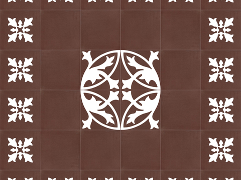 Seamless European style retro cement concrete stone geometric mosaic pattern ceramic tile tile floor tile wall tile