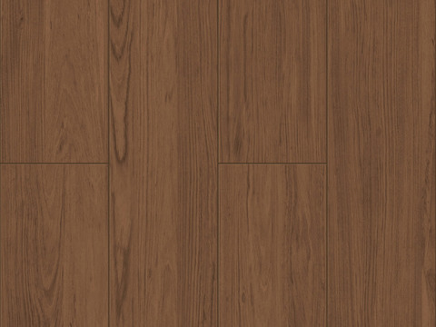 Seamless walnut wood flooring