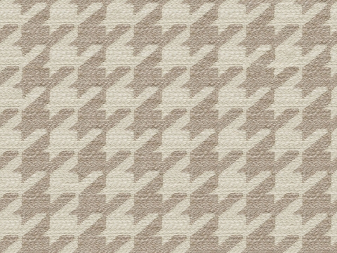 Seamless Houndstooth Pattern Knitted Cloth Fabric